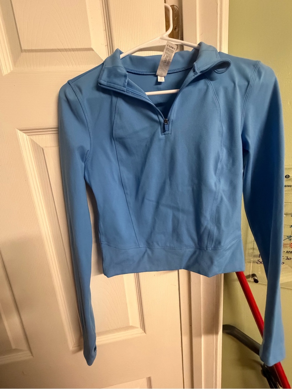Light Blue Women's Quarter-Zip Performance